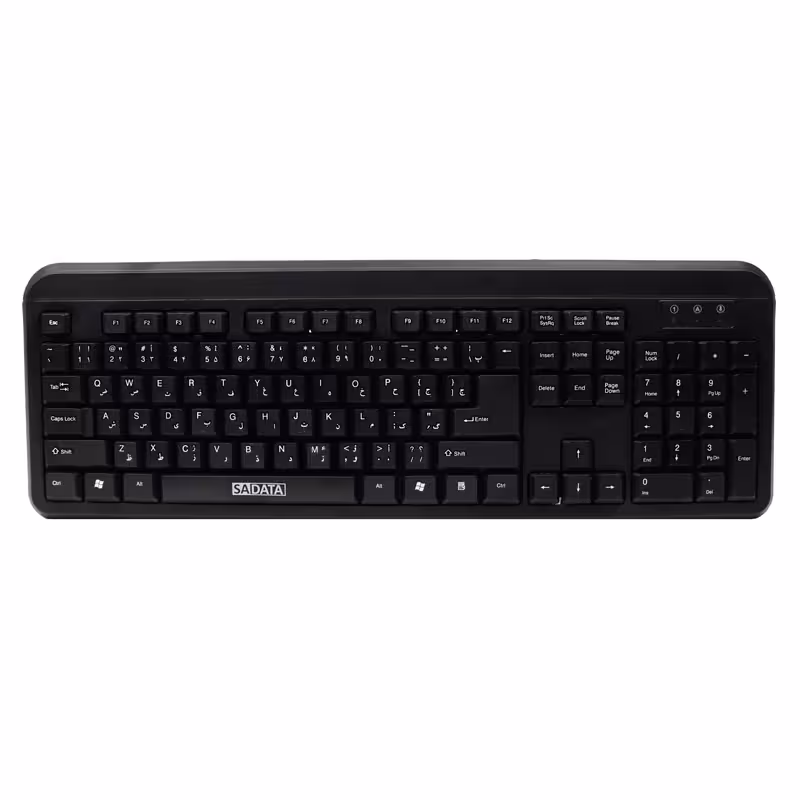 قیمت و خرید کیبورد با سیم سادیتا مدل SADATA SK-1800S