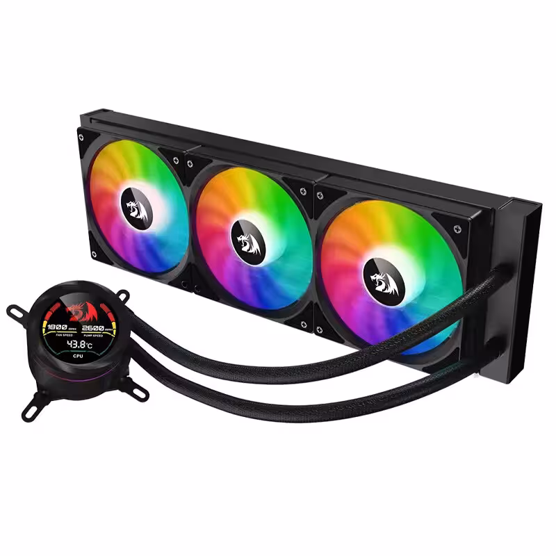 سیستم خنک کننده آبی پردازنده ردراگون مدل CCW-1017 360 RGB