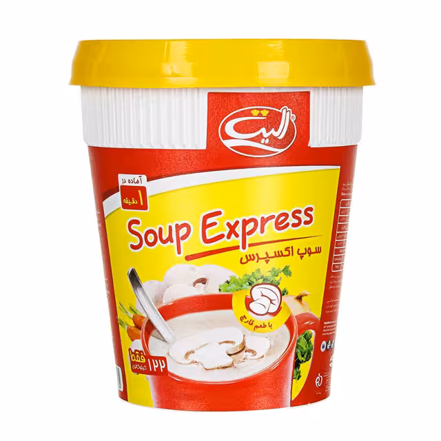 سوپ اکسپرس با طعم قارچ الیت 35 گرمی