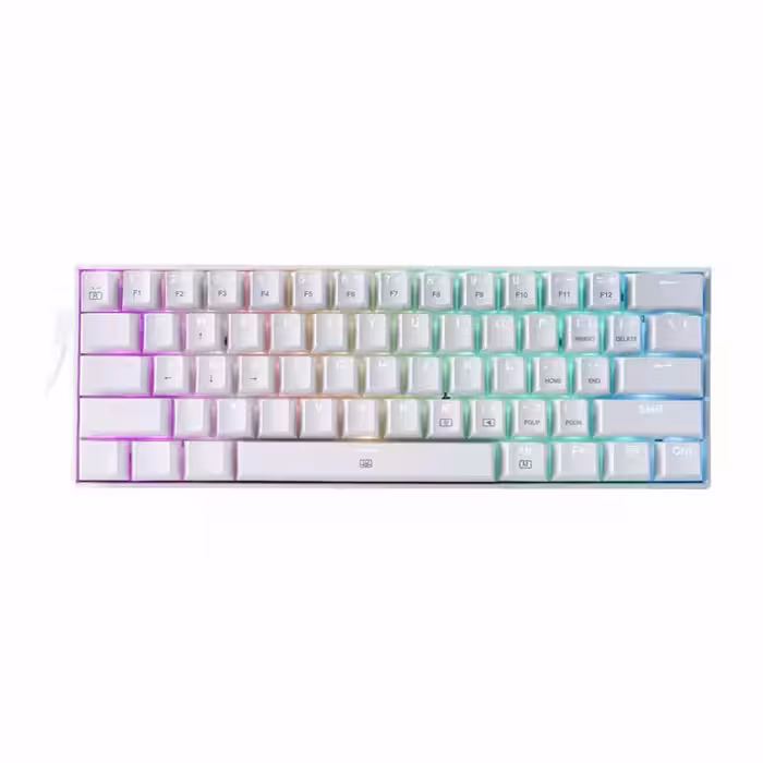 کیبورد مکانیکال گیمینگ ردراگون Dragonborn K630 White RGB