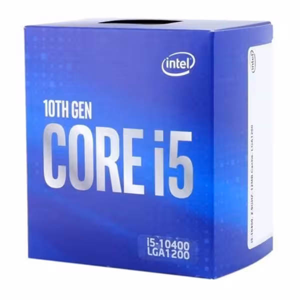 پردازنده اینتل مدل Core i5-10400 با فرکانس 2.9 گیگاهرتز Core i5-10400 2.90GHz LGA 1200 Comet Lake CPU