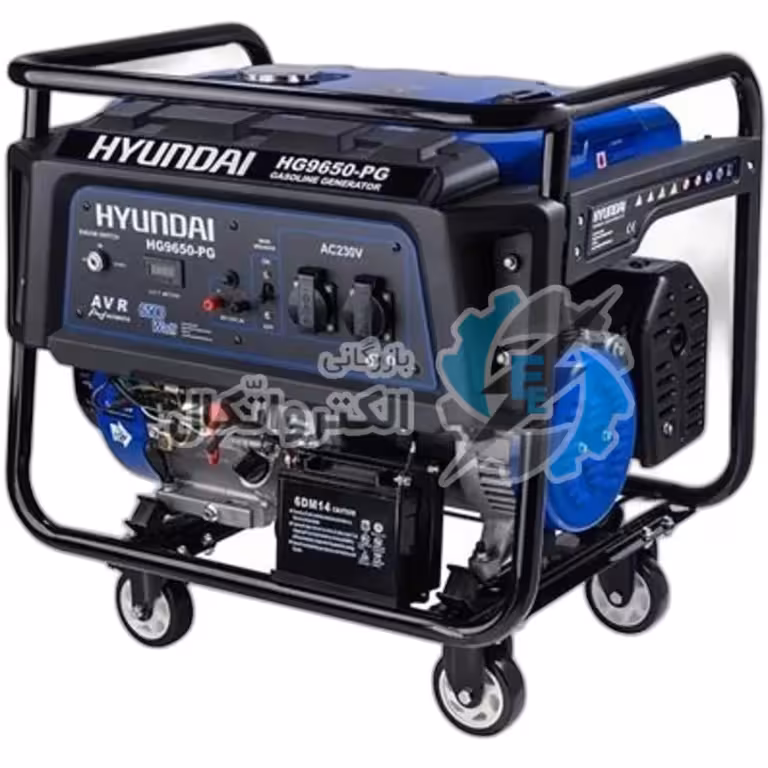 موتور برق هیوندای مدل HG9650-PG ا Hyundai HG9650-PG Electric Engine