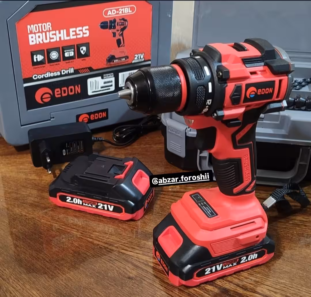 دریل پیچ گوشتی شارژی 21 ولت ادون AD_21BL
