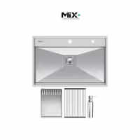 سینک ظرفشویی میکس پلاس مدل D74