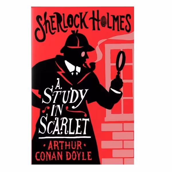 کتاب اتود در قرمز لاكی A STUDY IN SCARLET