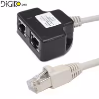 تبدیل 1به2 پورت شبکه مارک KNET