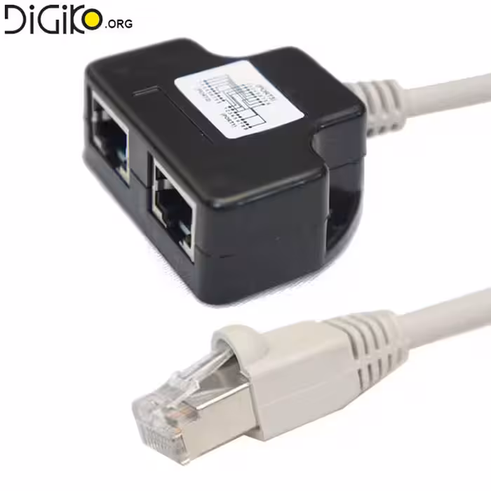 تبدیل 1به2 پورت شبکه مارک KNET