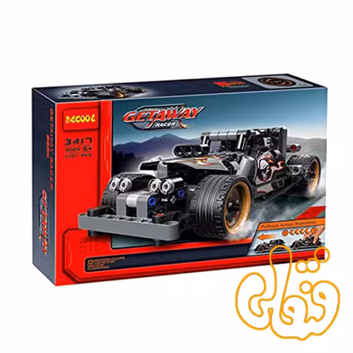 ساختنی لگو ماشین عقب کش 3417