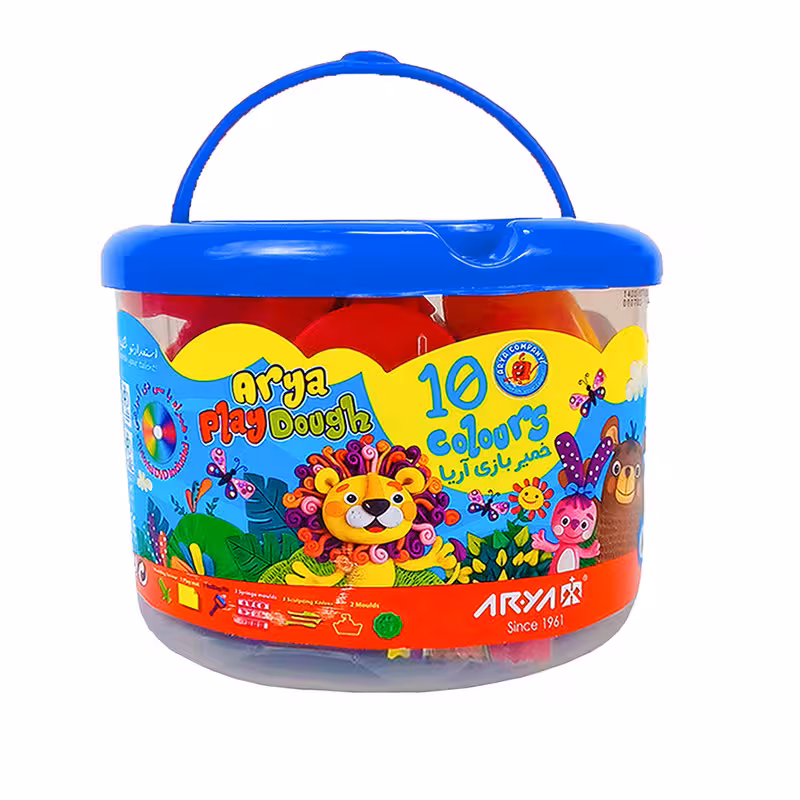 خمیر بازی آریا مدل سطلی کد 1068 | چاوه