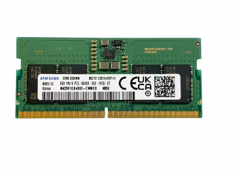 رم لپ تاپ DDR5 5600B مگاهرتز CL46 سامسونگ مدل M425R1GB ظرفیت 8 گیگابایت