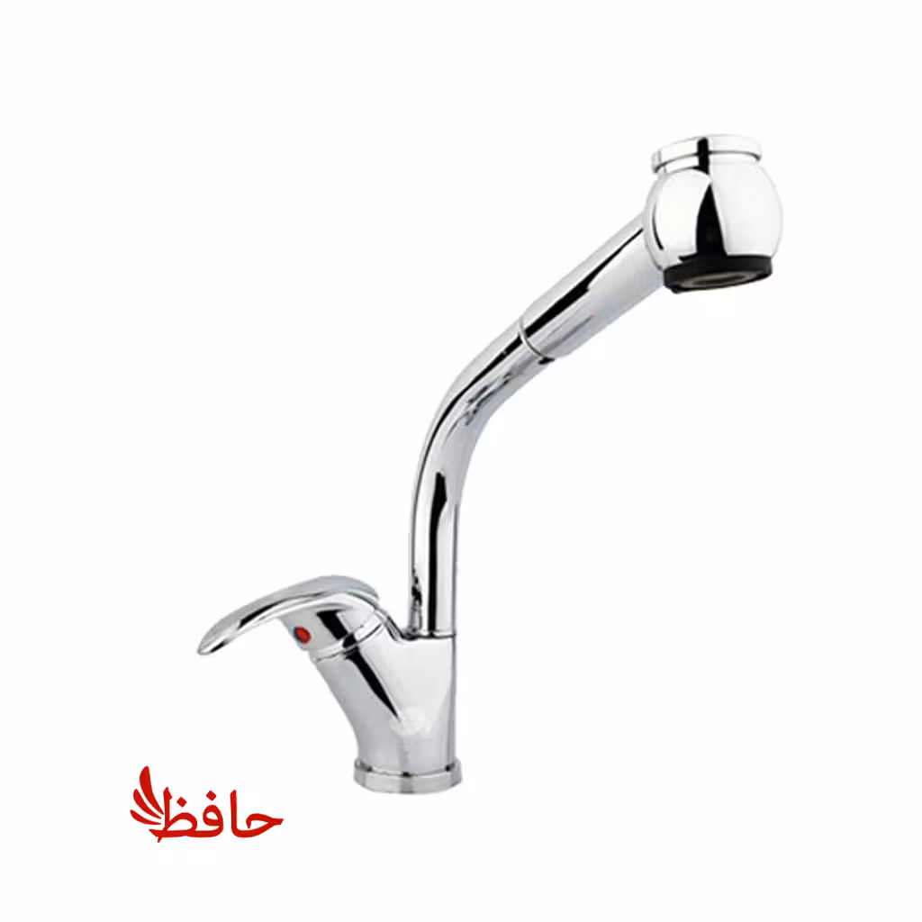 شیر ظرفشویی شاوری راسان مدل مروارید کروم