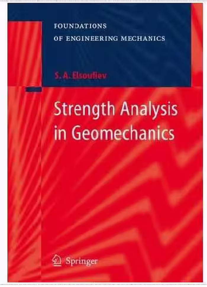 خرید و دانلود نسخه کامل کتاب Strength Analysis in Geomechanics