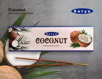 عود دست ساز کوکونات ( نارگیل ) از برند ساتیا