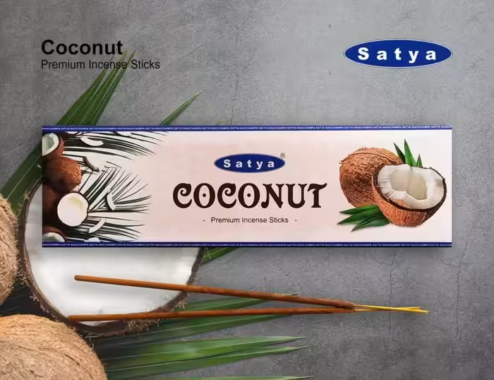 عود دست ساز کوکونات ( نارگیل ) از برند ساتیا