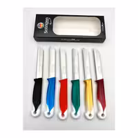 چاقوی تیز میوه و سبزی زولینگن مدل تِرتیكلی | پک 6 تایی Solingen آلمان اصل