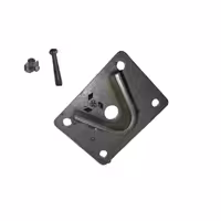 پایه اتصال یو تخت خواب مناسب نگهدارنده پایه جک تاشو کم جا دیواری بسته 1 عددی