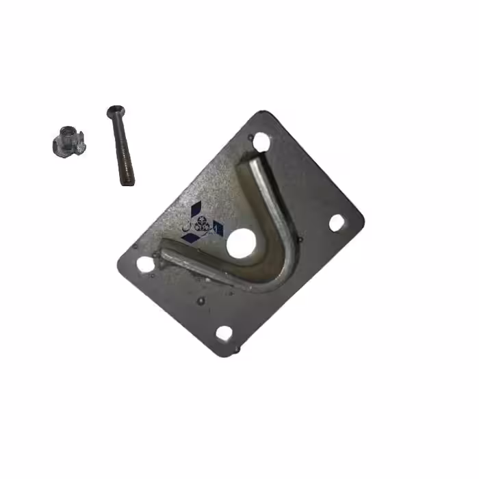 پایه اتصال یو تخت خواب مناسب نگهدارنده پایه جک تاشو کم جا دیواری بسته 1 عددی