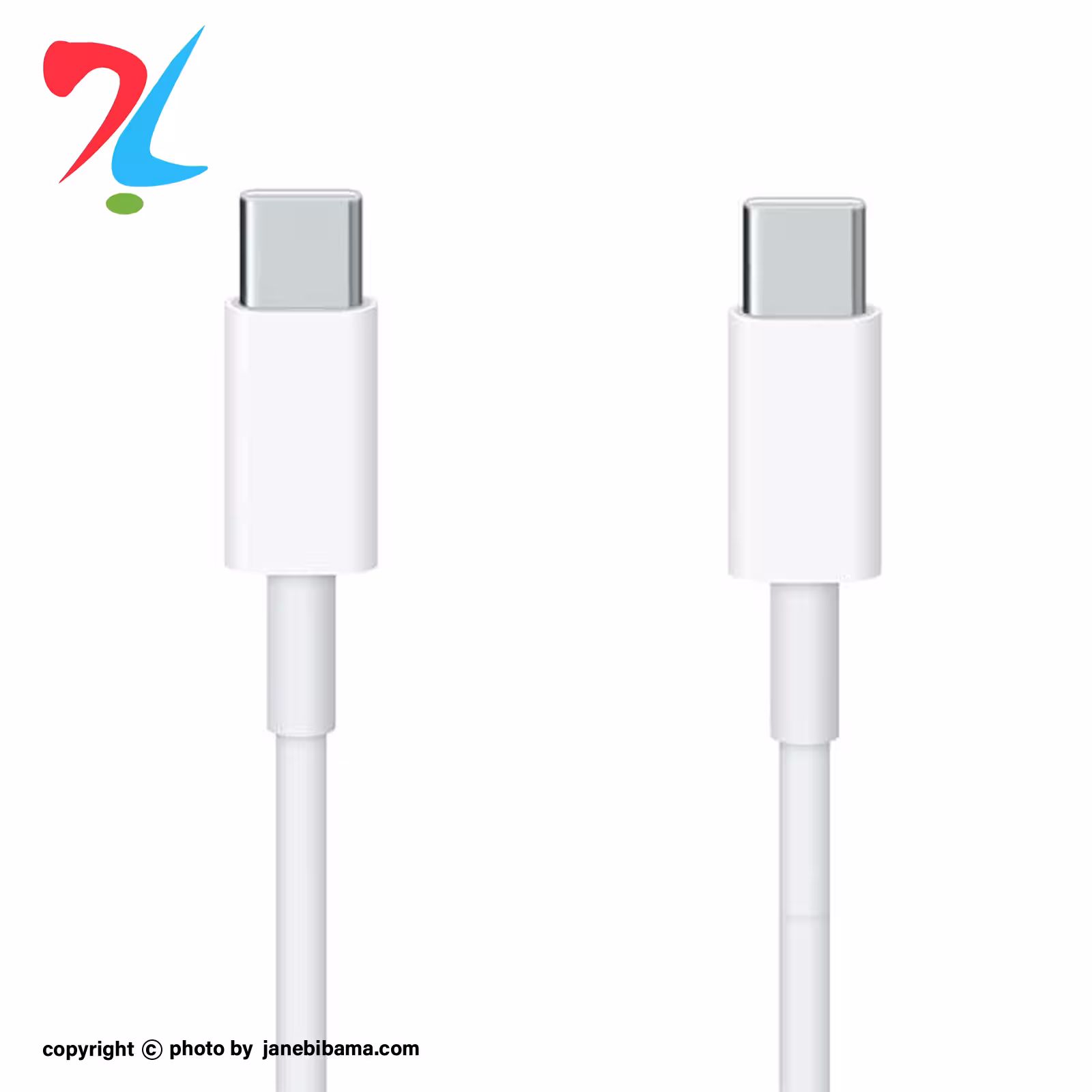 کابل دوسر تایپ‌ سی شارژ سریع پاوربانکی با طول 25 سانتی