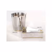 جادستمال و سطل استیل برنج اسب 7231