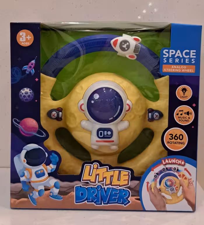 اسباب بازی فرمان موزیکال مدل فضانورد خارجی