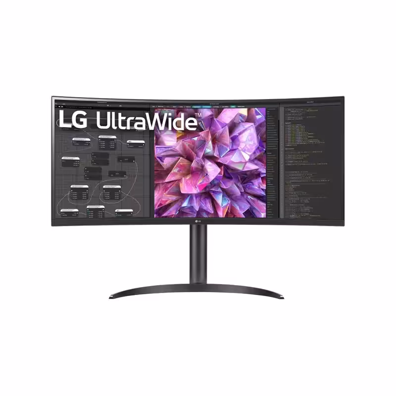 مانیتور ال جی 34WQ75C-B سایز 34 اینچ