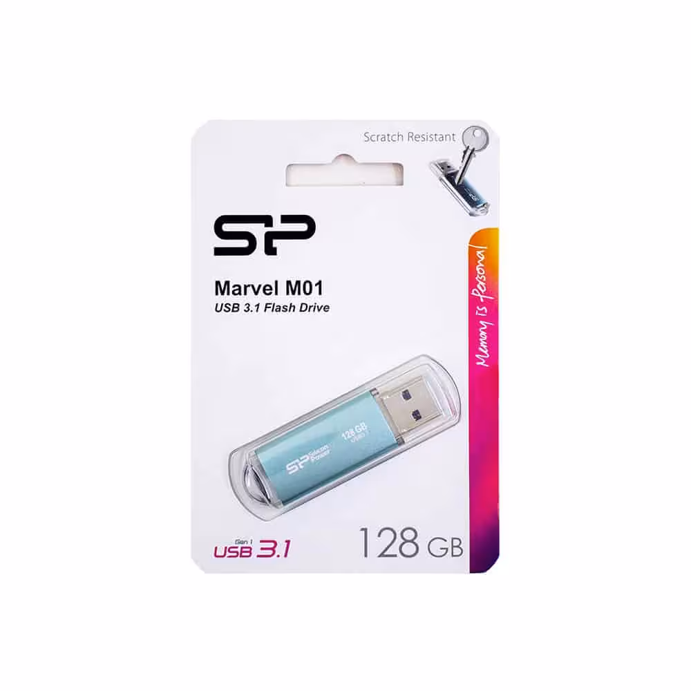 فلش مموری 128 گیگ سیلیکون پاور مدل Marvel M01