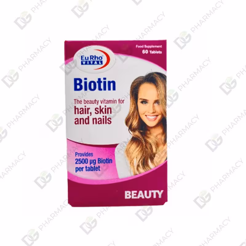 بیوتین یوروویتال 60 عددی دیجی فارماسی