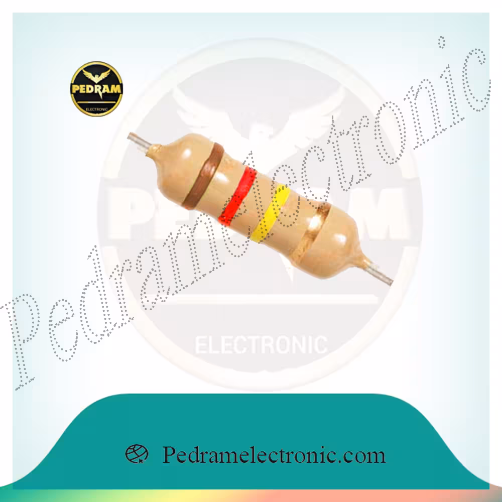 مقاومت 120 کیلو اهم 1/4 وات | RES 120K 1/4W