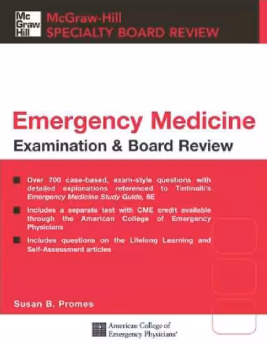 خرید و دانلود نسخه کامل کتاب Emergency Medicine Examination &amp; Board Review