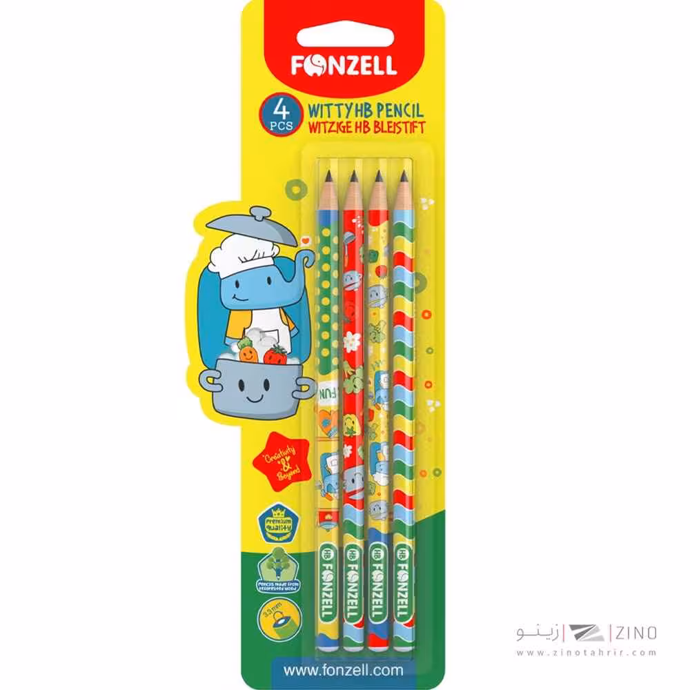 مدادمشکی فانتزی4عددی فونزل کد685033/463033
