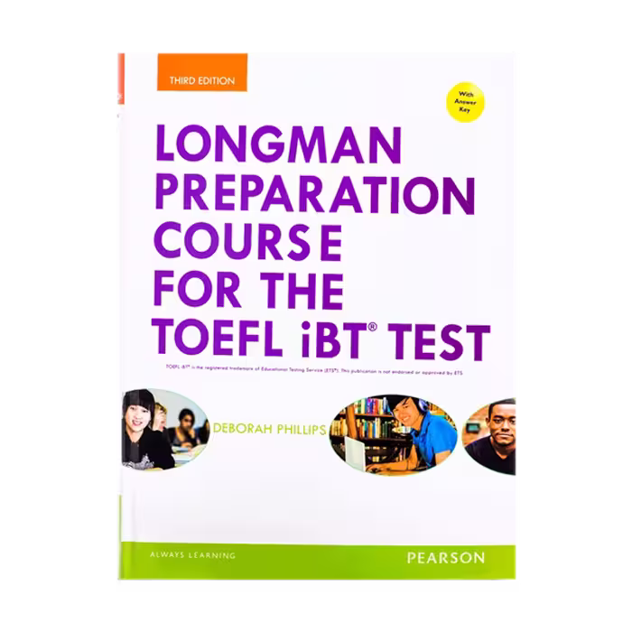 Longman Preparation Course for the TOEFL iBT Test 3rd Edition ( انتشارات جنگل   جلد سخت گالینگور )