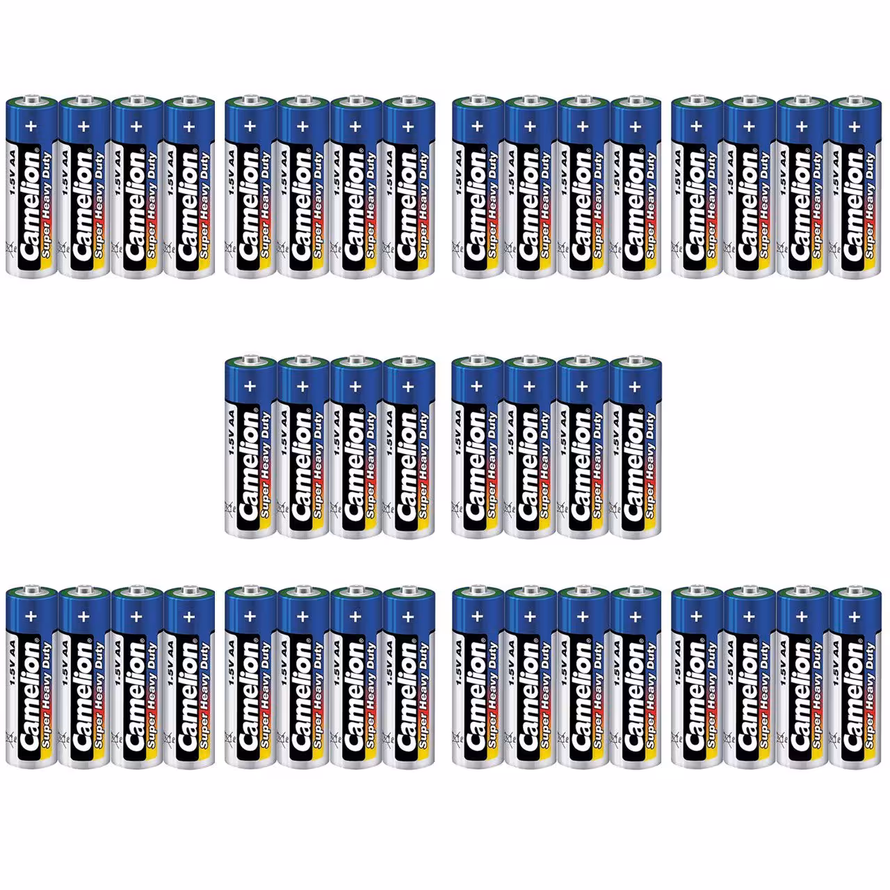 باتری قلمی کملیون مدل Super Heavy Duty بسته 40 عددی