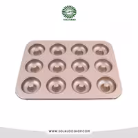 قالب تفلون دونات طلایی 12 خانه