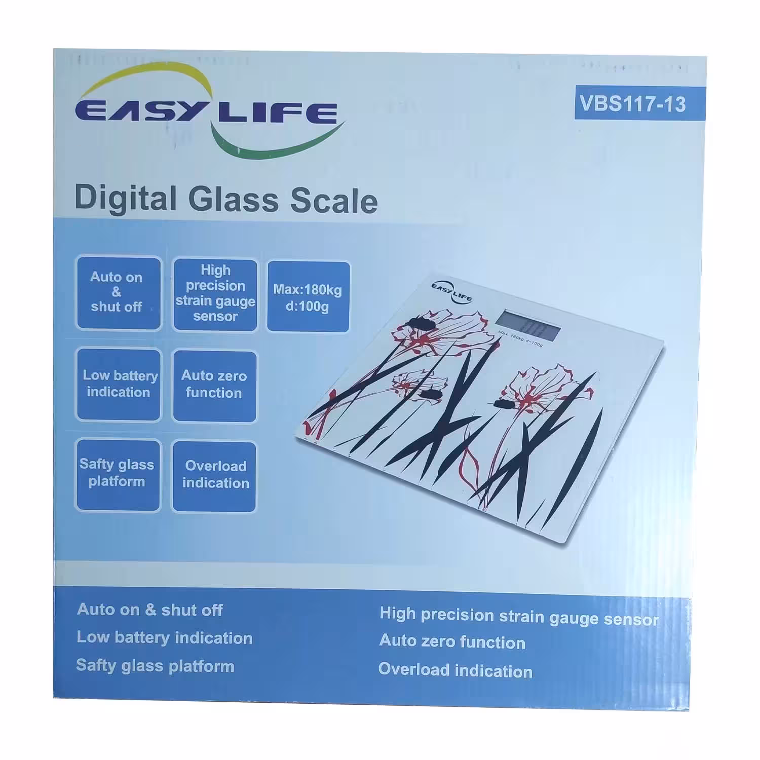 ترازو دیجیتال ایزی لایف مدل VBS117-13
