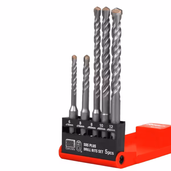 مجموعه 5 عددی مته چهار شیار