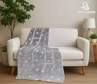 پتو مسافرتی دونفره شبنما مدل شب آرام رنگبندی متنوع