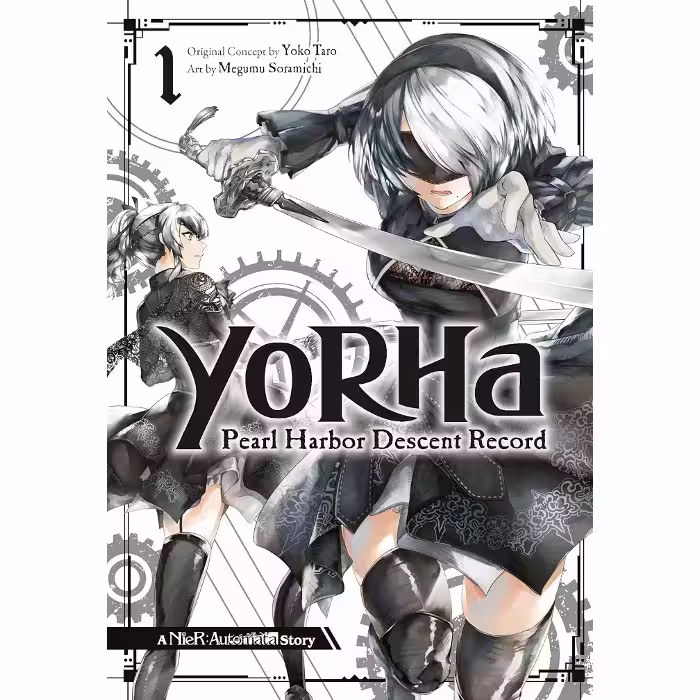 مانگا YoRHa Pearl Harbor Descent Record A NieR Automata Story v01