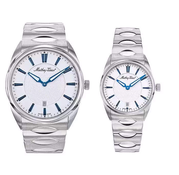 ساعت مچی متی تیسوت ست زنانه و مردانه مدل MATHEY TISSOT H791AI D791AI