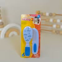 شانه و برس  3 ماه | برند نابی NUBY