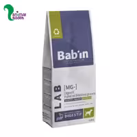 غذا خشک گربه بالغ بابین مدل LAB دایجستیو مخصوص گوارش حساس 1.5 کیلویی
