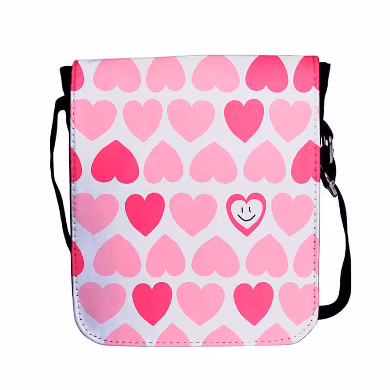 خرید و قیمت کیف دوشی طرح قلب کد 8195