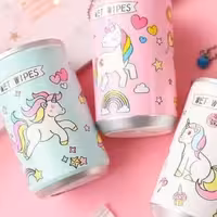 دستمال مرطوب فانتزی قوطی