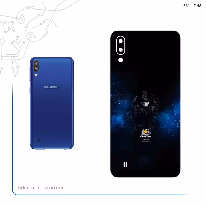 برچسب پوششی ماهوت مدل Eminem مناسب برای گوشی موبایل سامسونگ Galaxy M10