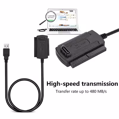 تبدیل USB به SATA/IDE ونتولینک مدل 01