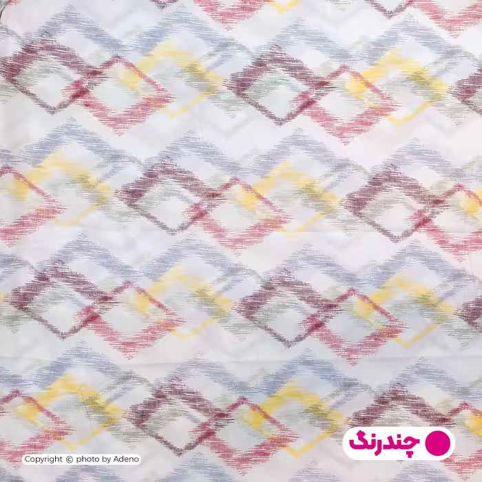 ملحفه آدنو مدل Diamond کد IR129 یک نفره سایز 90x200 سانتی متر