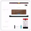 برچسب پوششی ماهوت مدل Orange-Wood مناسب برای تبلت سونی Xperia Tablet Z LTE 2013
