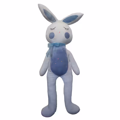 عروسک طرح استرچ خرگوش خجالتی کد 1012 ارتفاع 150 سانتی‌متر