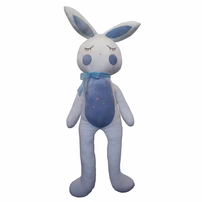 عروسک طرح استرچ خرگوش خجالتی کد 1012 ارتفاع 150 سانتی‌متر