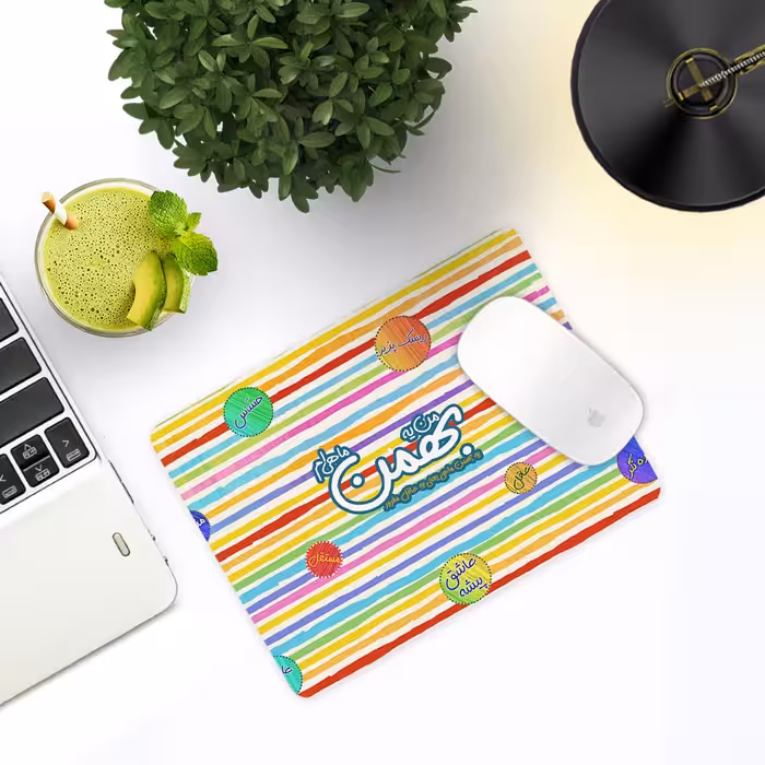 ماوس پد ترمه طراحان ایده مدل  ماه تولد بهمن کد bm011