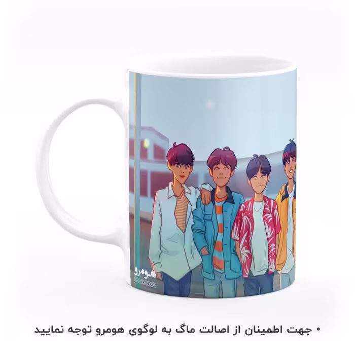 ماگ هومرو طرح آرمی کی پاپ مدل MG8233